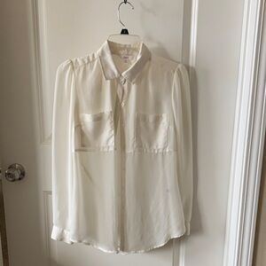 Candie's Classic White Blouse